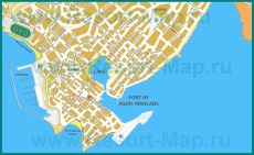 Карта курорта Агиос Николаос