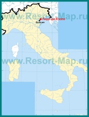 Лидо ди Езоло на карте Италии
